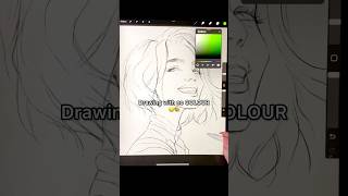 How to draw on procreate  fake body [upl. by Tdnerb913]