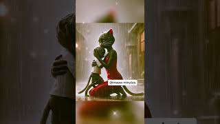 Black Kitten Story🥺 cat catlover funny shorts aicat ai viralshorts viralvideo [upl. by Mcgaw]