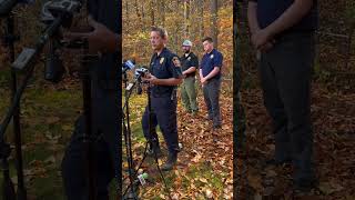 CT officials talk about progress on Berlin brush fire [upl. by Ahsinnek56]