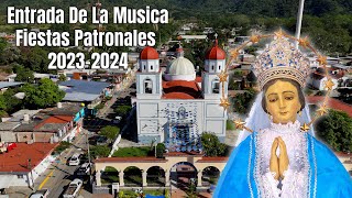 Entrada de la Musica Fiestas Patronales Minatitlan Colima 2023  2024 [upl. by Ahseken939]