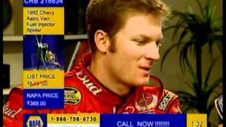 Dale JrMichael Waltrip NAPA Commercial [upl. by Giffie699]