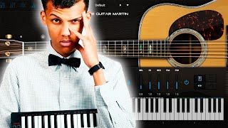 Stromae  L’enfer guitar instrumental karaoke [upl. by Aeikan619]