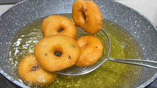 Crispy Medu vada recipe  uddina vada recipe South Indian recipe  vada recipe [upl. by Annoel103]