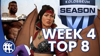 THE KOLOSSEUM  SEASON 6  WEEK 4 TOP 8  MORTAL KOMBAT 1 SERIES [upl. by Ettenotna]