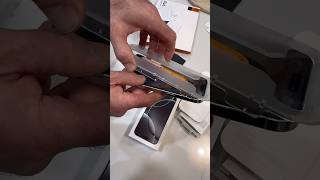 unboxing Glass for iPhone 16 Pro Max Screen Protector shorts [upl. by Kacie486]