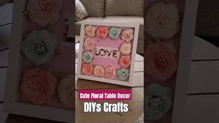 Diy Under 6  Works As Table And Wall Decor  Dollar Tree Crafts [upl. by Nitza]