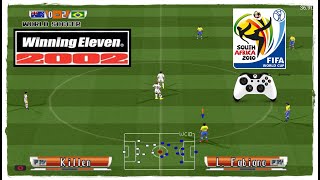 Winning Eleven 2002 World Cup 2010  PS1  DuckStation PS1 Emulador  1080P  60 FPS [upl. by Alburg]