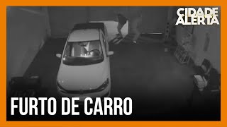 Loja de baterias é alvo de criminosos em Uberlândia  Cidade Alerta Minas [upl. by Osswald736]