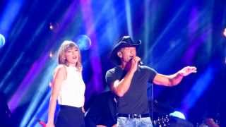 Taylor Swift Tim McGraw and Keith Urban sing quotHighway Dont Carequot [upl. by Chrissie]