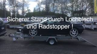 Pongratz LAT 350 Kleinwagen Autotrailer kippbar [upl. by Sherlock]