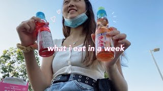 what i eat in a week in seoul korea🍰hangang picnic convenience store hanoks amp more [upl. by Ahset]