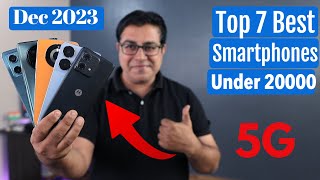 Top 7 Best Phones Under 20000 in Dec 2023 I Best Smartphone Under 20000 [upl. by Ymerej]