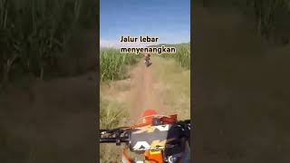 JALUR LEBAR GAZZ POLL trailadvanture [upl. by Ainek185]