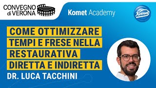 Dr Tacchini Come ottimizzare tempi e frese nella restaurativa diretta e indiretta  VR 17 01 24 [upl. by Ydarg]