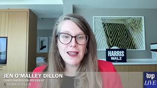 Jen O’Malley Dillon ‘This is going to be an extremely close race’ [upl. by Yoreel]