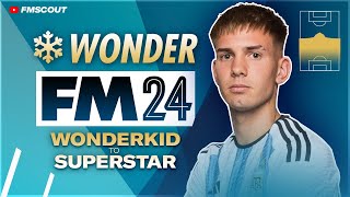 The BEST Wonderkid From The WINTER Update in FM24  Football Manager 2024 Wonderkids to Superstar [upl. by Chessy]