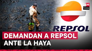 Derrame de petróleo demandan a Repsol ante corte de La Haya [upl. by Razaile]