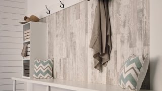 Decorating With Laminate Flooring on Your Walls [upl. by Tilden]