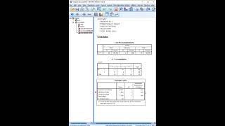 Cara Uji Chi Square Tabel 2x3  Uji Chi Square dengan SPSS shorts spss [upl. by Wickman48]