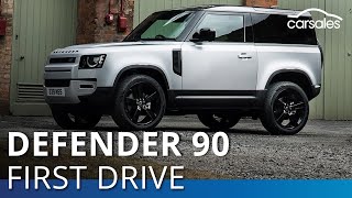 Land Rover Defender 90 P400 2021 Review carsales [upl. by Renrag739]