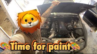 300zx paint prep350Z update [upl. by Melgar]