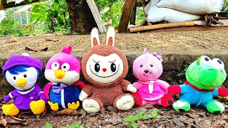 Pororo Mencari LabubuCrongPobyPatty LoopyRoodyEdyHarryTongtong  Mainan Pororo [upl. by Dachia116]