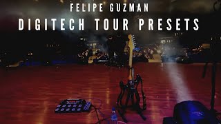 Digitech RP1000 Presets  Tour Juan Carlos Alvarado [upl. by Dahle]