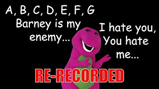 The Enigma Behind Anti Barney Songs RERECORDED [upl. by Aneryc]