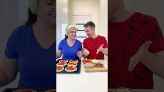 Easy Mini Pizzas Recipe by Alex amp Ksyu [upl. by Ssitnerp]