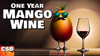 Aged Mango Wine  Needed a NEW Scoring System [upl. by Notgnimer]