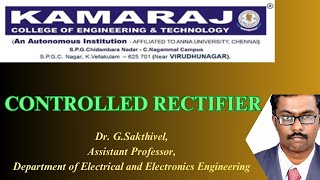 Controlled Rectifier [upl. by Sera246]