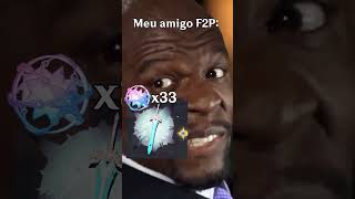 Meu amigo F2P invocando vs Eu invocando no GENSHIN IMPACT [upl. by Aitra263]