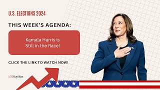 Lunchtime Update Kamala Harris Still in the Race [upl. by Anadroj28]