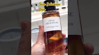 Fève Délicieuse Dior for women and men Eau de Parfum dior fragance perfume shortsviral short [upl. by Faith]