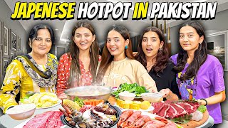 Trying Spicy Japense Hotspot in Pakistan🥵Lahore ki Sari Roads Block😱Sistrology [upl. by Effy]