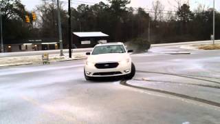 4 wheel drive 180 degree drift  2013 Taurus SHO [upl. by Novak]