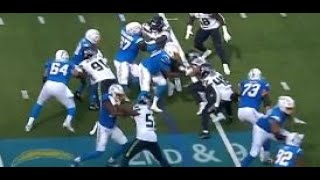 Byron Murphy Kicks the Chargers Butt  First Kick Seahawks [upl. by Allard899]