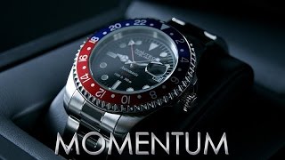 NAUTEC NO LIMIT Automatic Diver DS ATGMTSTSTRDBLBK Rolex Homage [upl. by Einahpts]