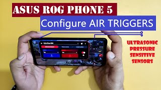 Configure Air Triggers on Asus ROG Phone 5  Shortest video [upl. by Sagerman739]