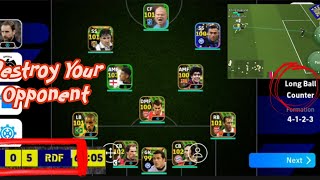 Best formation for Longball counter play style 💪🔥 [upl. by Edahsalof]