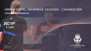 HerrenDoppel HF DudaQiu  ChuangChen I German Open 2019 [upl. by Eceerehs452]