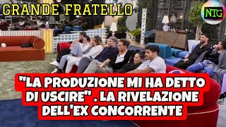 Lascia il Grande Fratello “Ecco il vero motivo della mia uscita” [upl. by Mab]