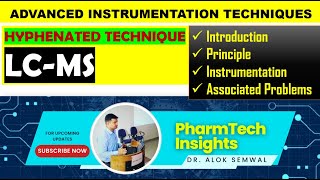 LCMS Liquid ChromatographyMass Spectrometry as per PCI syllabus [upl. by Notsur]