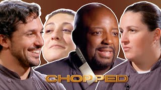 Chopped Octopus Cactus Pear amp Wheat Beer  Full Episode Recap  S8 E4  Food Network [upl. by Gorlin]