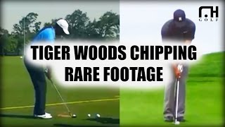 Tiger Woods Chipping and Pitching [upl. by Eirojam]