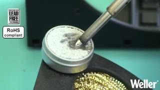 Weller How to use a Soldering Tip Activator  Application Video [upl. by Charlene489]