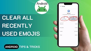 How To Clear All Recently Used Emojis On Android [upl. by Noiz202]