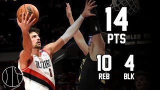 Deni Avdija Highlights  Rockets vs Trail Blazers  23rd Nov 2024 [upl. by Anirbes878]