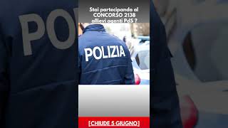 Concorso Allievi Agenti Polizia di Stato 2023 Riservato ai militari 2138 posti👮‍♂️ [upl. by Watt]