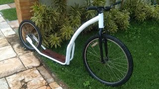 Bicicleta patineteKickbike [upl. by Adnouqal]